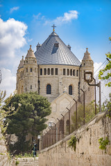 Fototapeta na wymiar Dormitio Abbey, Jerusalem