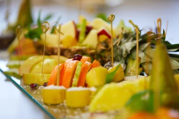 Fotobehang Fruit sets on a buffet © graghine