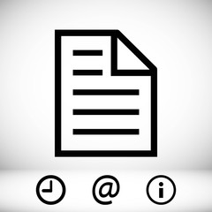 checklist  icon stock vector illustration flat design