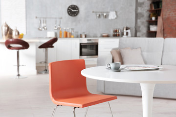 New modern kitchen interior