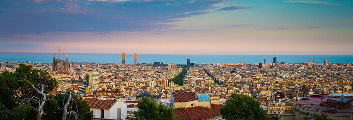 Panoramic view, Barcelona