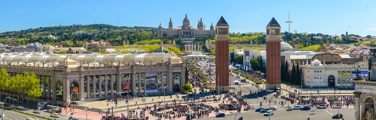 Meubelstickers Barcelona - Placa Espanya, Spain © grzegorz_pakula