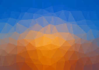 Obraz premium low poly background