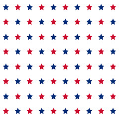 Fototapeta premium American stars seamless pattern
