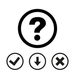 help icon stock vector illustration flat design