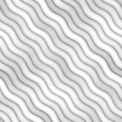 Fototapeta premium Raster Seamless Greyscale Texture. Gradient Wavy Lines Pattern. Subtle Abstract Background