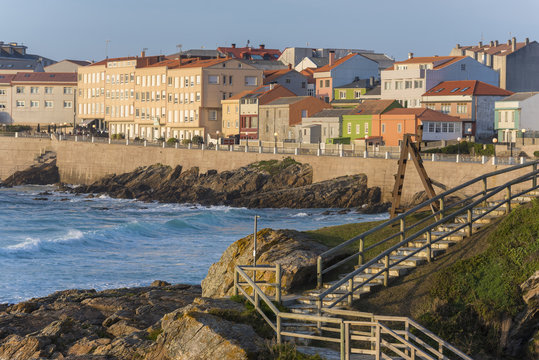 Costa de Caion (La Coru&ntilde;a, Espa&ntilde;a).