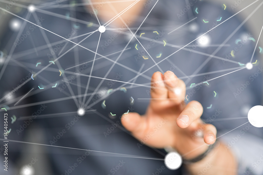 Aufkleber data netqoek