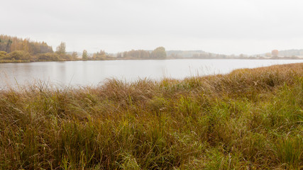 Autumn landscape in Finland