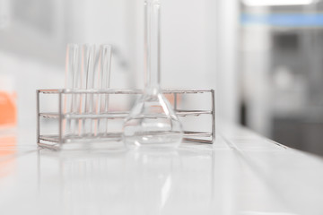 blurred glass tube equipment