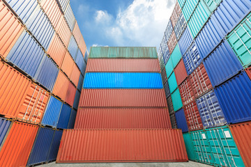 Industrial Container yard for Logistic Import Export business