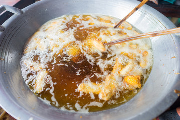 Thai traditional snack called 