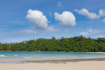 Tropical sand beach