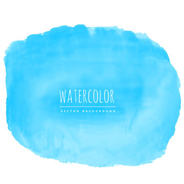 blue watercolor texture stain background