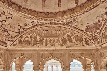 Kusum sarovar ancient abandoned temple in India UP