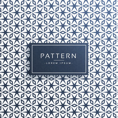 Obraz premium star shape vector pattern background