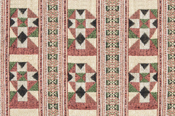 folk traditional fabric pattern background