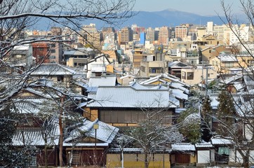 Fototapeta na wymiar 京都　高台寺からの眺め