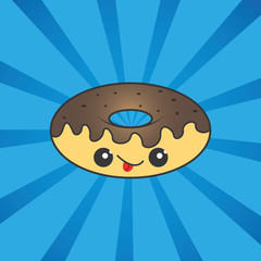 Rosquilla de chocolate