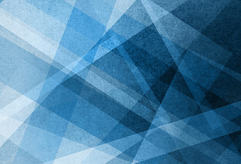 blue white and black layers in abstract background pattern with lines triangles and stripes in geometric design