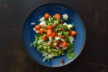 salad with feta