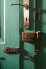 Fototapeta premium door lock