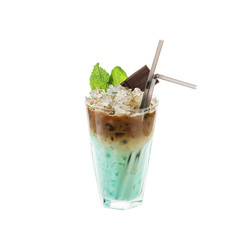 cocktail isolated on the white