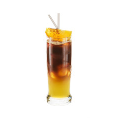 cocktail isolated on the white