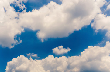 Obraz na płótnie Canvas Blue sky with cloud. Sky cloud. 