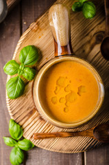 Vegetable tomato soup delish