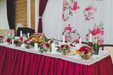 Wedding table fabrics 7956.