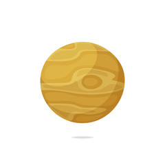 Planet jupiter  vector isolated © FARBAI