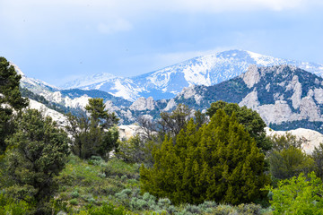 Fototapeta premium mountains sky