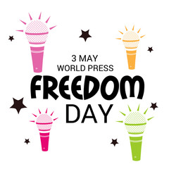World Press Freedom Day.