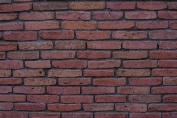 Red brick wall