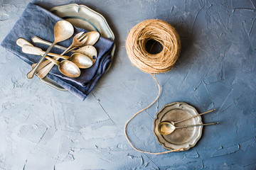 Vintage table setting