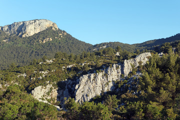 Obraz premium Massifs du toulonnais