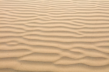 Fototapeta na wymiar Sand formations looking like dunes