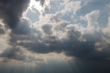 bedrohlicher Wolkenhimmel