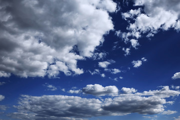 Obraz premium The sky in the clouds