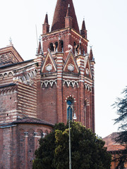 apse of chiesa di san fermo maggiore in Verona