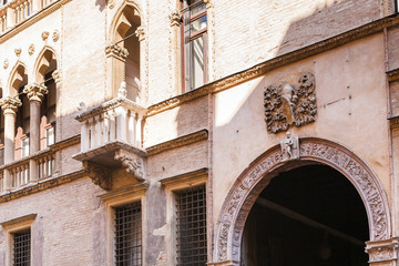 facade of Palazzo Ca' d'oro on corso Palladio