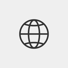 globe earth icon