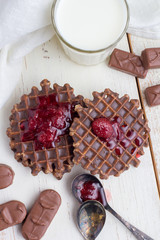 Still life - chocolate wafers