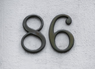 Hausnummer 86