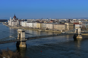 Fototapeta na wymiar Ungarn, Budapest, Parlament