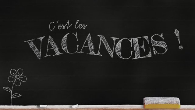 c'est les vacances !