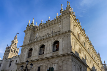 Fototapeta premium Hermosas ciudades de España para viajar, Sevilla en la región de Andalucía