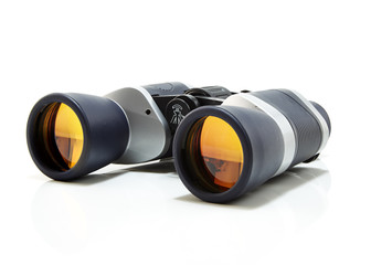 Gray with dark blue binocular