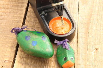 basteln mit der Heißklebepistole